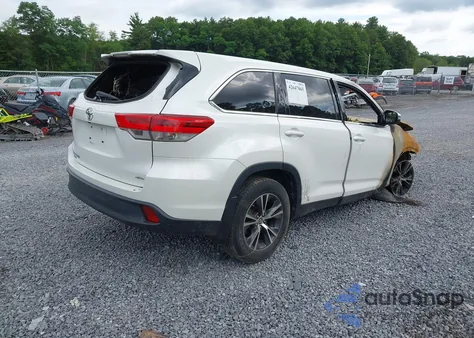 2019 Toyota Highlander Le из США, поврежденный, VIN 5TDBZRFH8KS955063